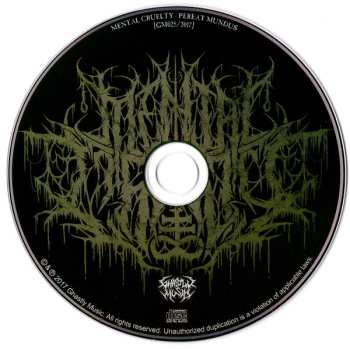 CD Mental Cruelty: Pereat Mundus