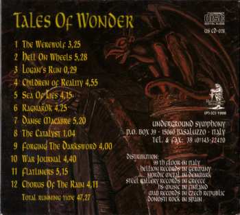 CD Mesmerize: Tales Of Wonder DIGI