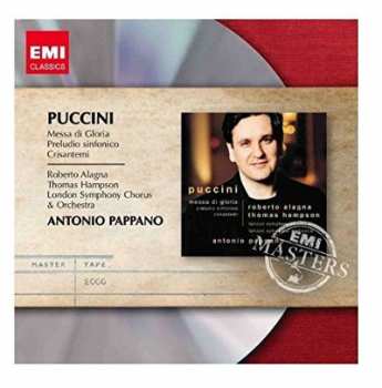 CD Giacomo Puccini: Messa Di Gloria, Preludio Sinfonico, Crisantemi