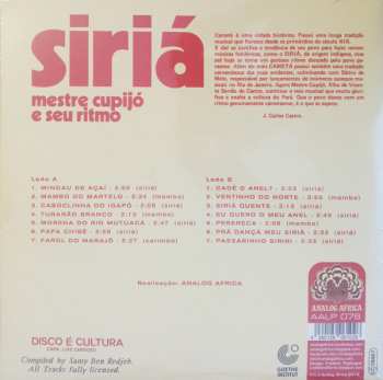 LP Mestre Cupijó E Seu Ritmo: Siriá