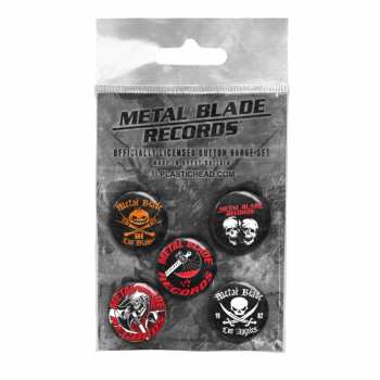 Merch Metal Blade Records: Súprava Odznakov Button Badge Set