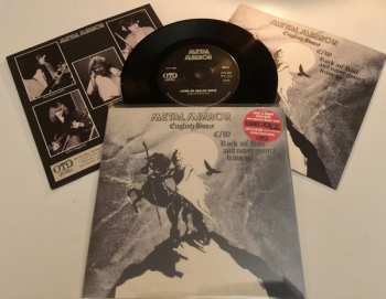 SP Metal Mirror: English Booze b/w Rock an' Roll Ain't Never Gonna Leave Us LTD