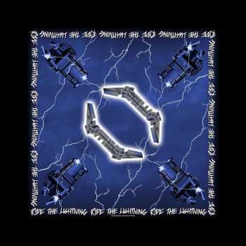 Merch Metallica: Bandana Ride The Lightning 