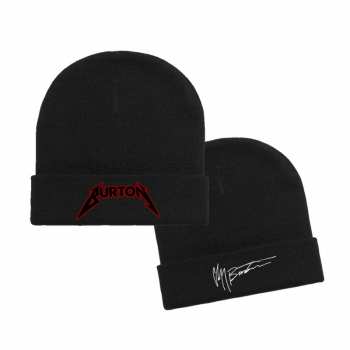 Merch Metallica: Čapica Cliff Burton - Signature/logo Metallica