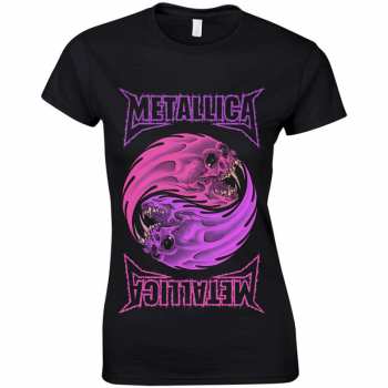 Merch Metallica: Dámske Tričko Yin Yang Purple 