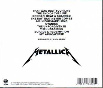 CD Metallica: Death Magnetic