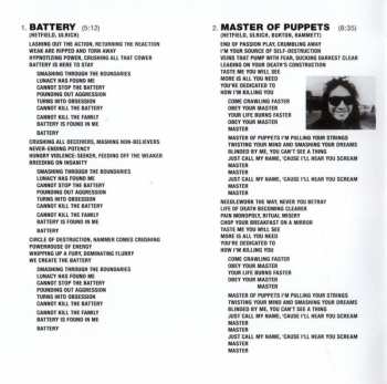 CD Metallica: Master Of Puppets DIGI