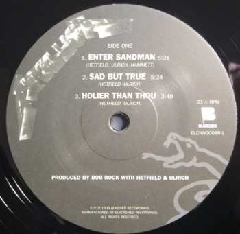 2LP Metallica: Metallica