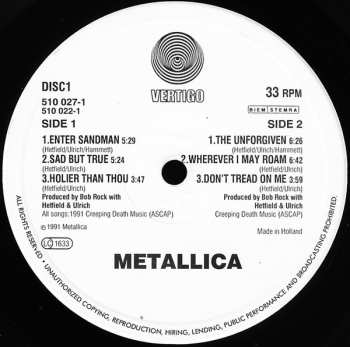 2LP Metallica: Metallica (2xLP)