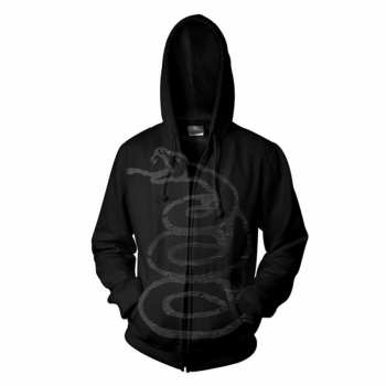 Merch Metallica: Mikina Se Zipem Black Album Burnished S