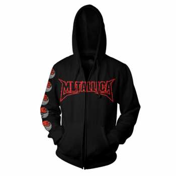 Merch Metallica: Mikina Se Zipem Yin Yang L