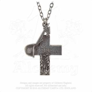 Merch Metallica: Náhrdelník Master Of Puppets 1986 Cross