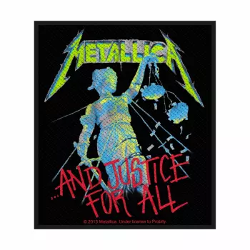 Album Metallica: Nášivka And Justice For All