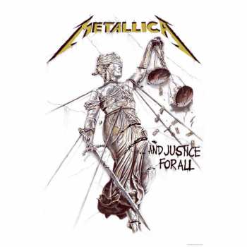 Merch Metallica: Textilný plagát And Justice For All