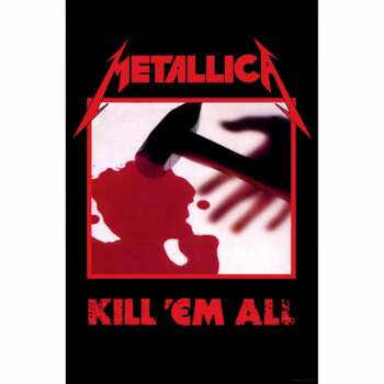 Merch Metallica: Textilný plagát Kill 'em All