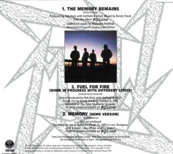 CD Metallica: The Memory Remains
