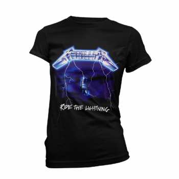 Merch Metallica: Tričko Dámske Ride The Lightning Tracks (black)