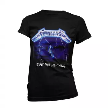 Tričko Dámske Ride The Lightning Tracks (black)