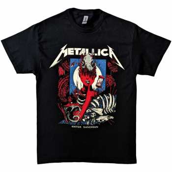 Merch Metallica: Tričko Enter Sandman Plagát
