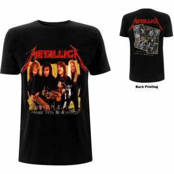 Merch Metallica: Tričko Garage Photo Yellow 