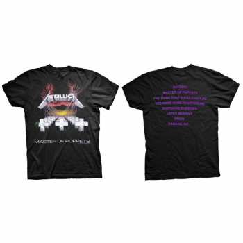 Merch Metallica: Tričko Master Of Puppets Tracks