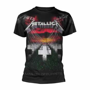 Merch Metallica: Tričko Puppets Faded (all Over)