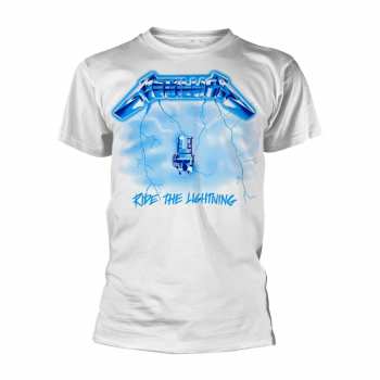 Merch Metallica: Tričko Ride The Lightning (white)