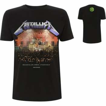 Merch Metallica: Tričko Stockholm '86.  S