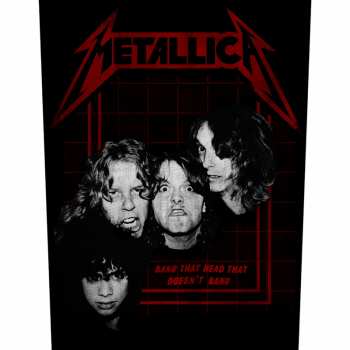 Merch Metallica: Nášivka na chrbát Bang That Head 