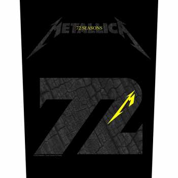 Merch Metallica: Nášivka na chrbát Charred M72