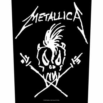 Merch Metallica: Nášivka na chrbát Scary Guy
