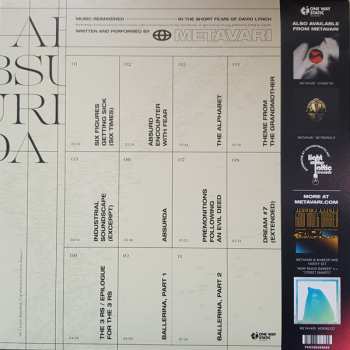 LP Metavari: Absurda-Music Reimagined In The Short Films Of David Lynch CLR | LTD