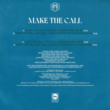 2LP MF Robots: Make The Call (Two Soul Fusion Remixes)