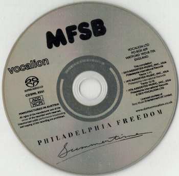 SACD MFSB: Philadelphia Freedom & Summertime
