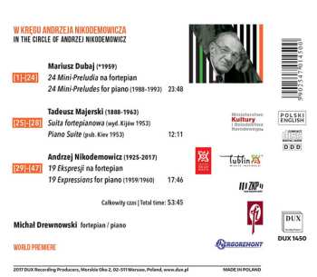 CD Michal Drewnowski: In The Circle Of Andrzej Nikodemowicz