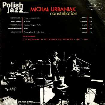 LP Michał Urbaniak Constellation: In Concert