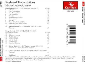 CD Michael Adcock: Keyboard Transcriptions