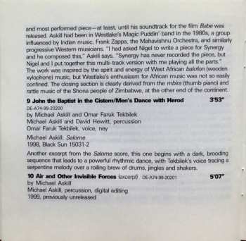 CD Michael Askill: Rhythm In The Abstract - Selected Pieces 1987-1999