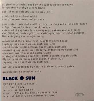 CD David Hudson: Free_Radicals: \\ Voices, Percussion & Didgeridoo