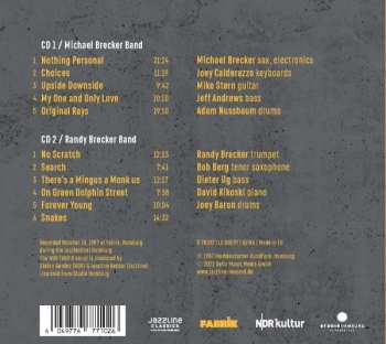 2CD The Michael Brecker Band: Live At Fabrik Hamburg 1987