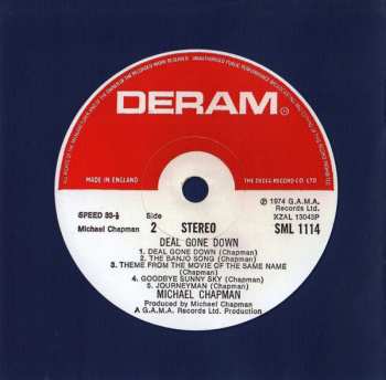 CD Michael Chapman: Deal Gone Down
