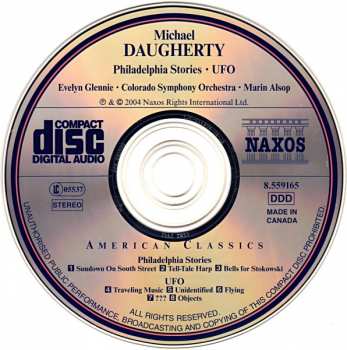 CD Evelyn Glennie: Philadelphia Stories • UFO