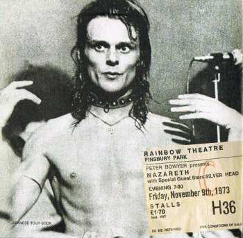 CD Silverhead: Live At The Rainbow London