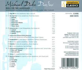CD Michael Duke: Duo Sax