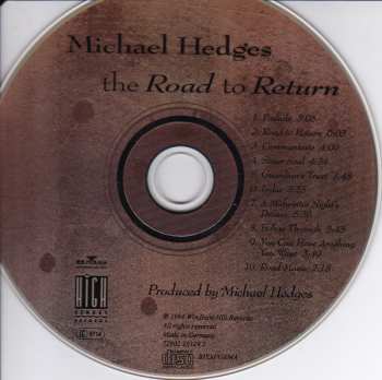 CD Michael Hedges: The Road To Return