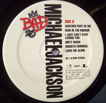 3LP Michael Jackson: Bad 25 LTD