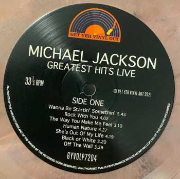 LP Michael Jackson: Greatest Hits Live DLX