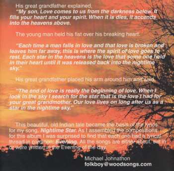 CD Michael Johnathon: Evening Song