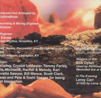 CD Michael Johnathon: Evening Song