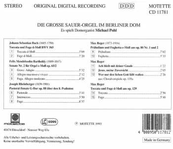 CD Michael Pohl: Die Große Sauer-Orgel Im Berliner Dom